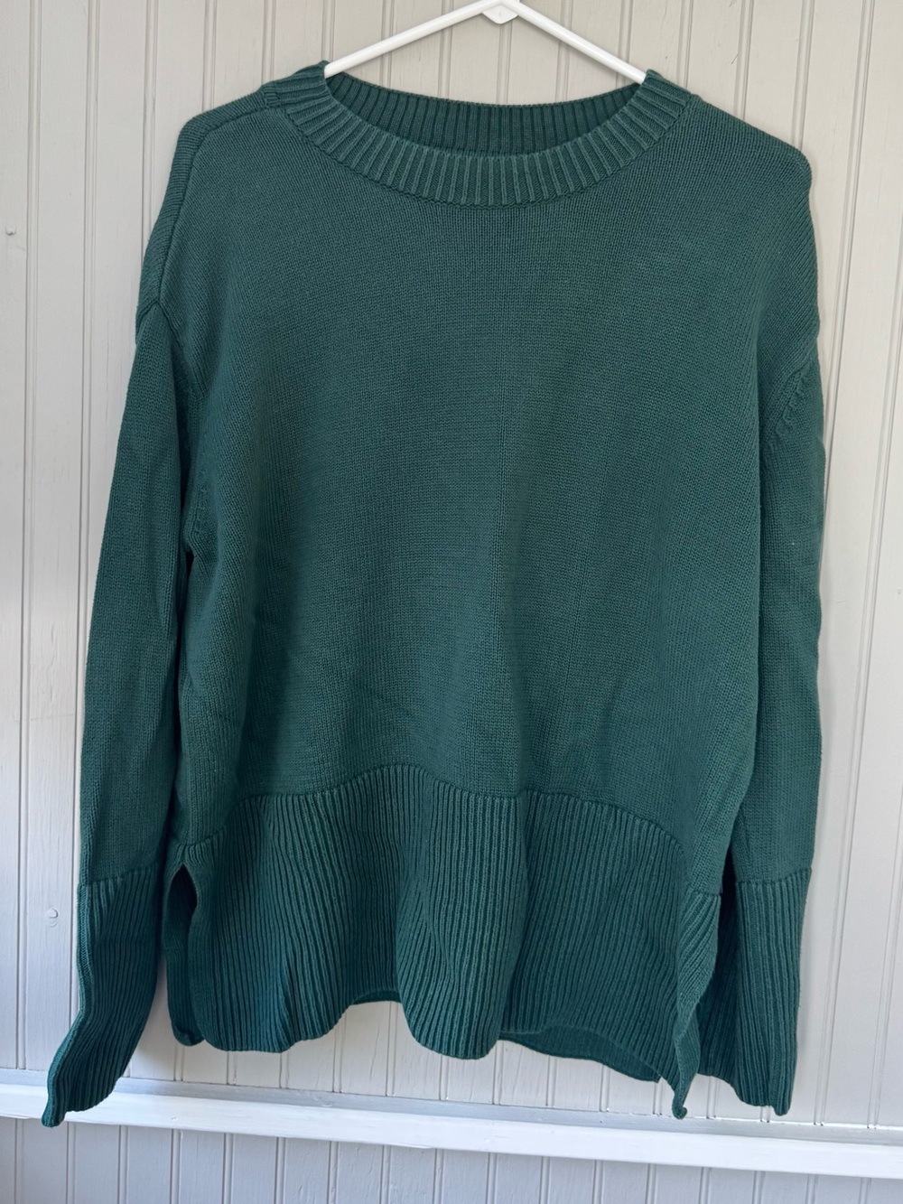 GAP Deep Hunter Green Crewneck Sweater